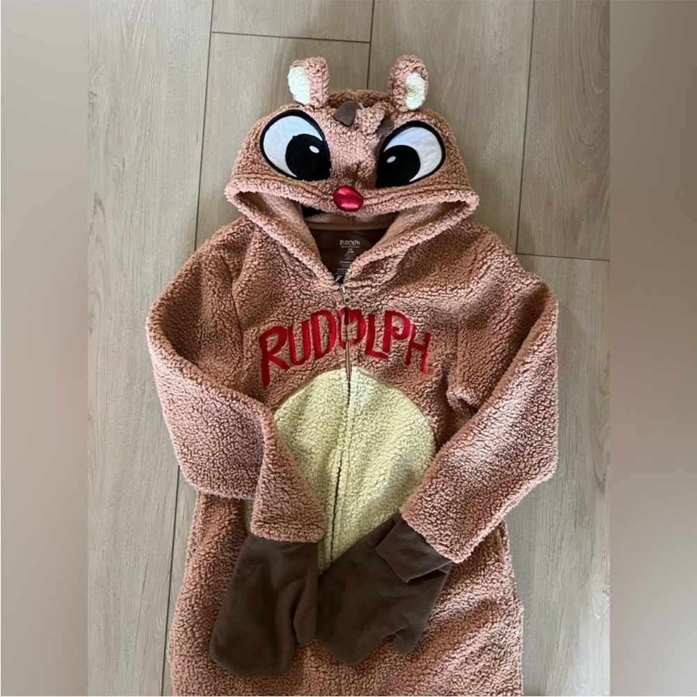 Target Rudolph Onesie S costume holiday Christmas